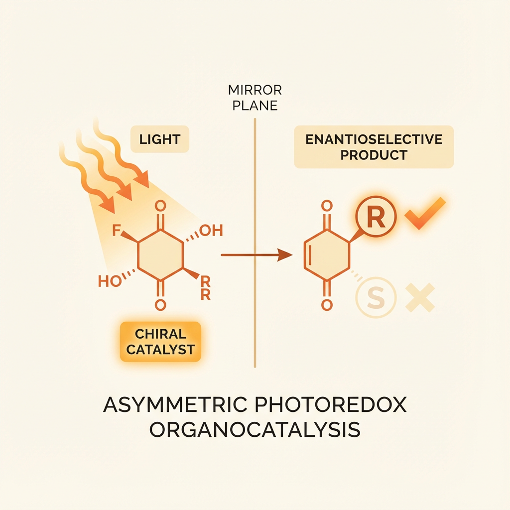 Asymmetric Photoredox Organocatalysis Unlocks Chiral Building Blocks